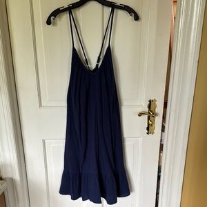 Vineyard Vines Blue Spaghetti Strap Sundress